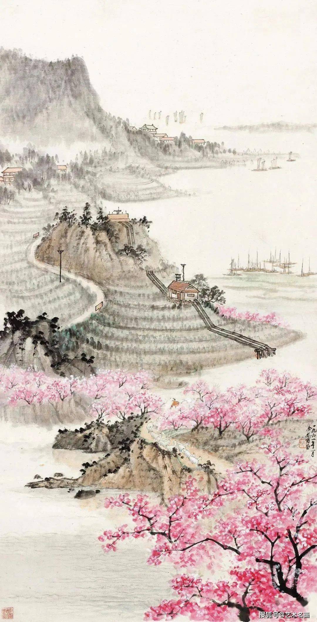 著名山水画家余彤甫作品欣赏! 名人名家 第5张