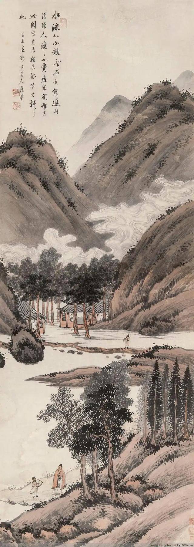 清代张崟山水画作品 名人名家 第16张