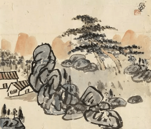 简洁孤独，陈子庄高清花鸟赏析 名人名家 第19张