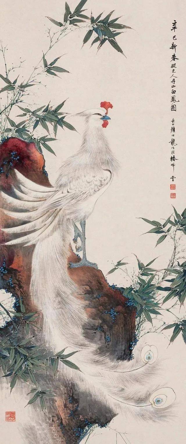 颜伯龙花鸟画艺术：工写交融下的自然之美与情感共鸣 名人名家 第7张