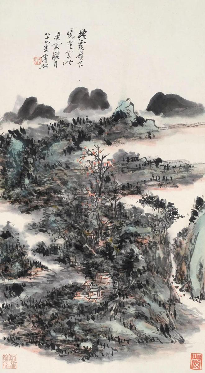 黄宾虹笔下的山水世界 名人名家 第8张