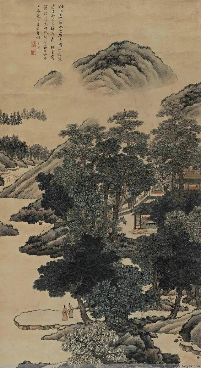 清代张崟山水画作品 名人名家 第32张