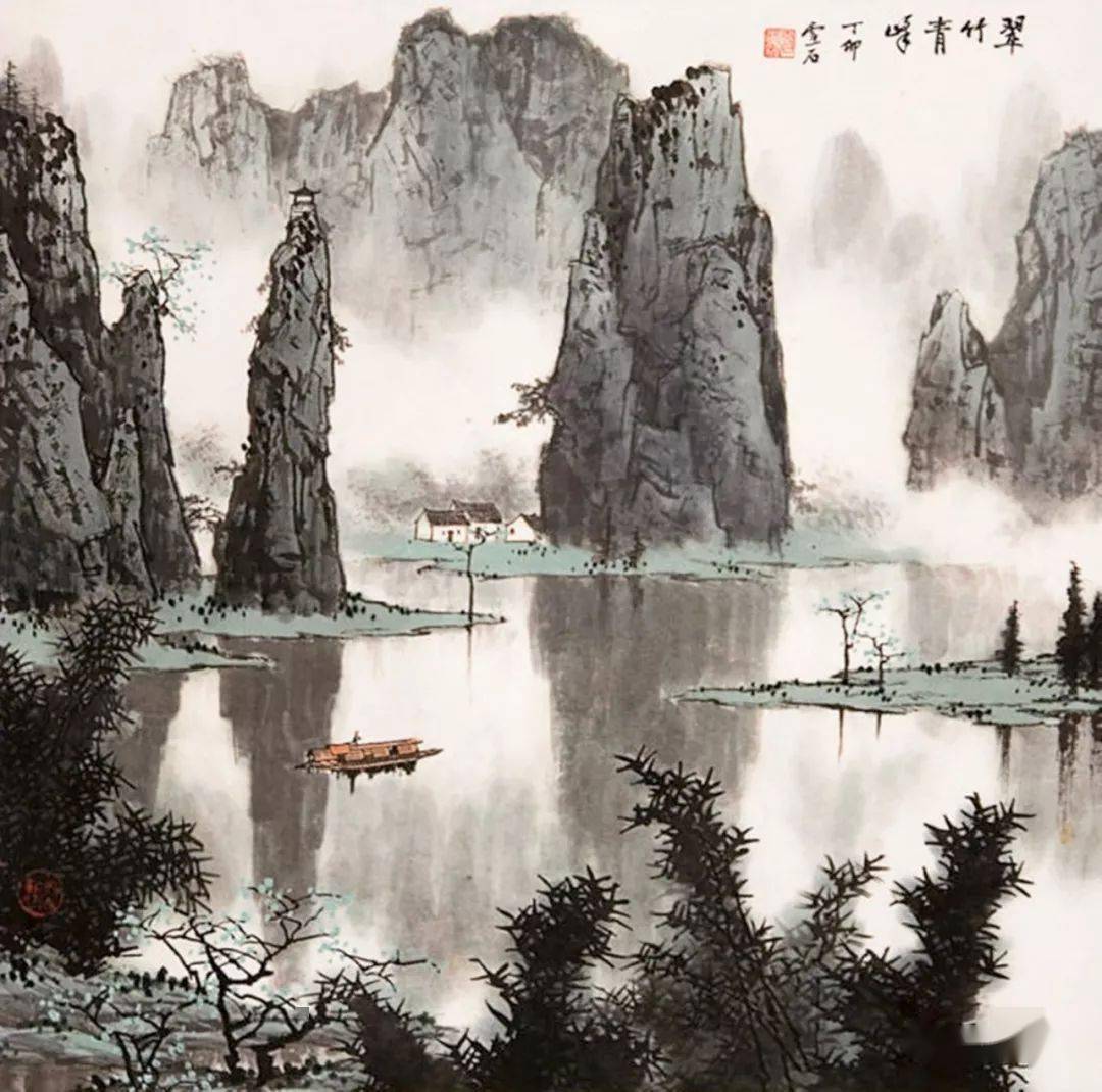 桂林山水甲天下——白雪石笔下的桂林 名人名家 第37张