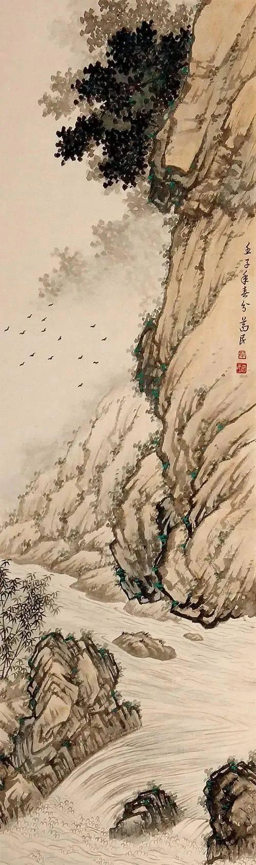 黎葛民的山水，大气磅礴 名人名家 第1张