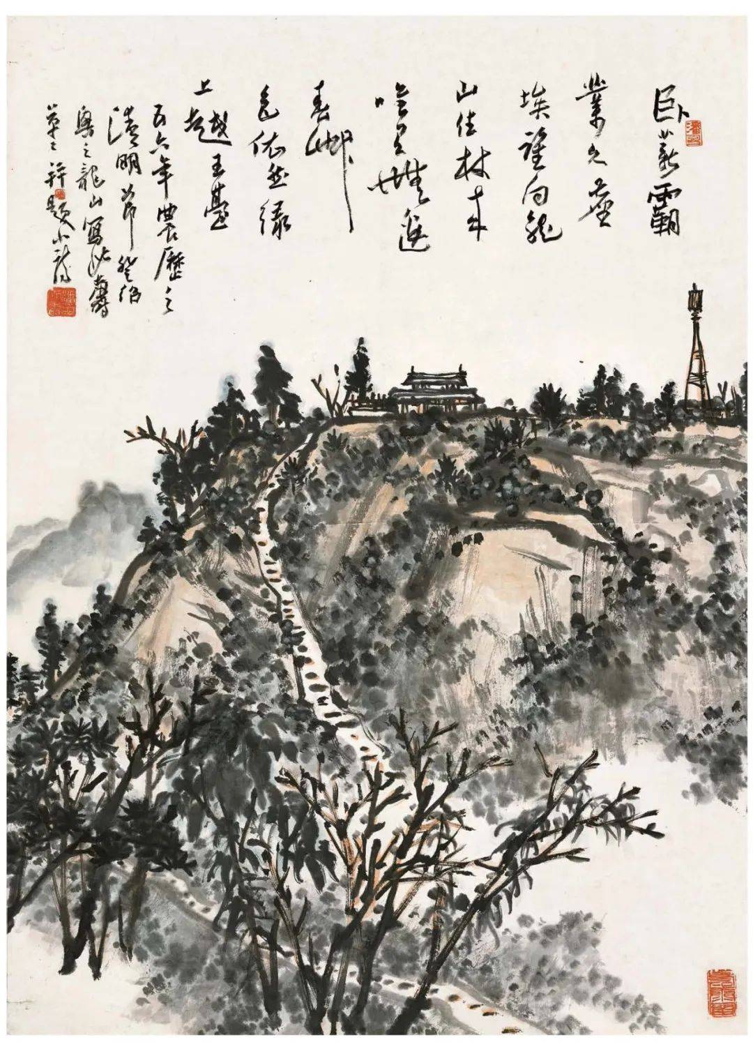 潘天寿：中国画离不开形与色 名人名家 第13张