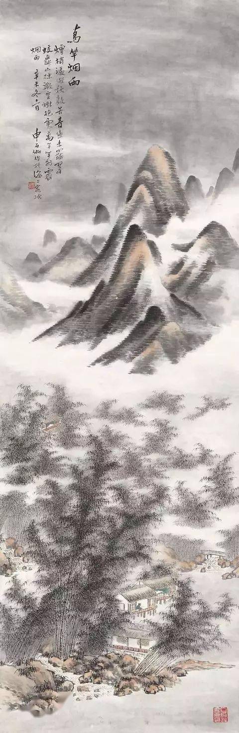 申石伽：他的山水画，能听到风声 名人名家 第16张