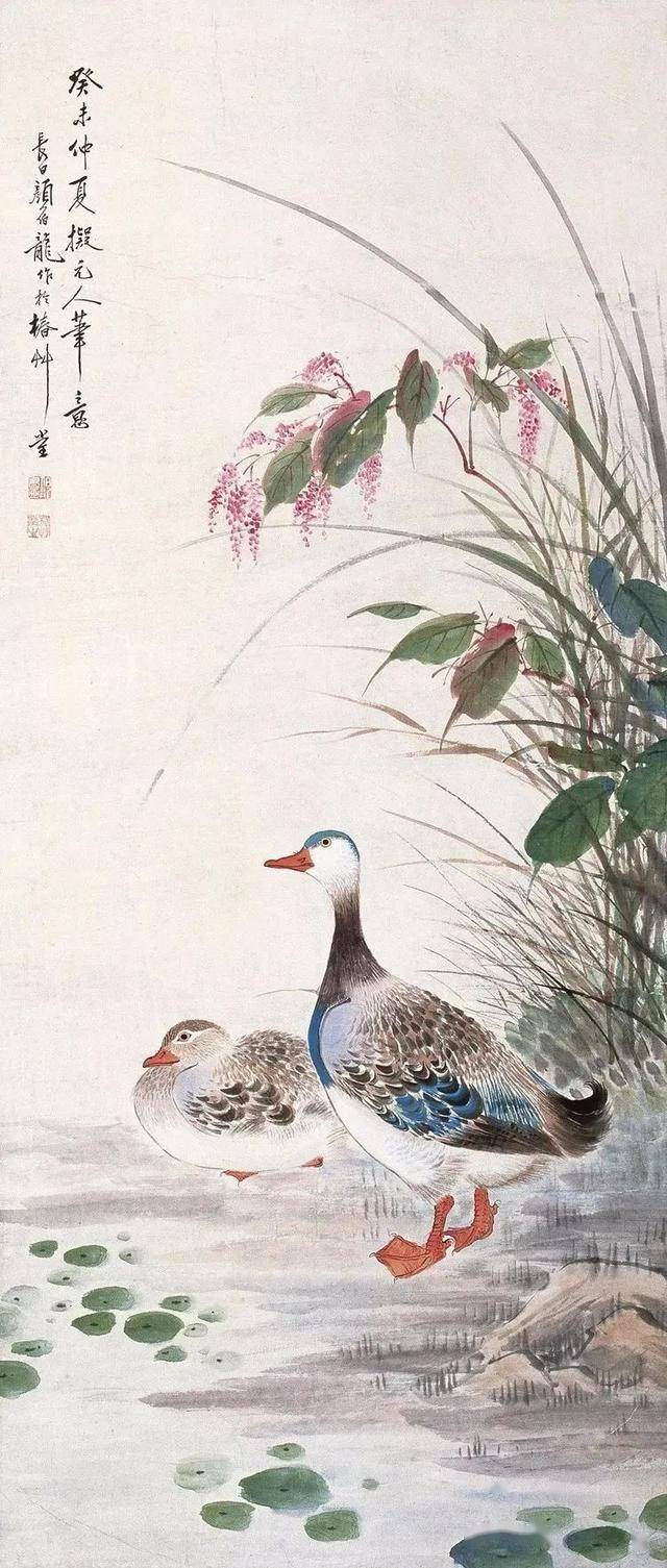 颜伯龙花鸟画艺术：工写交融下的自然之美与情感共鸣 名人名家 第20张