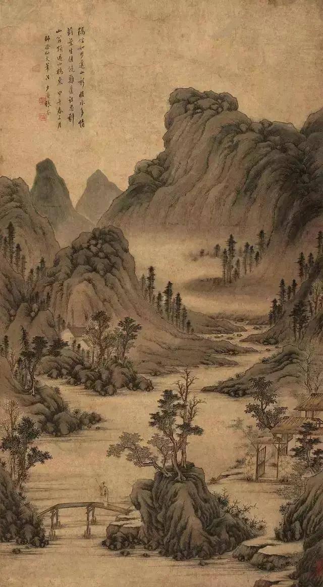 清代顾鹤庆山水画︱笔墨清逸，尽显文人情怀 名人名家 第27张