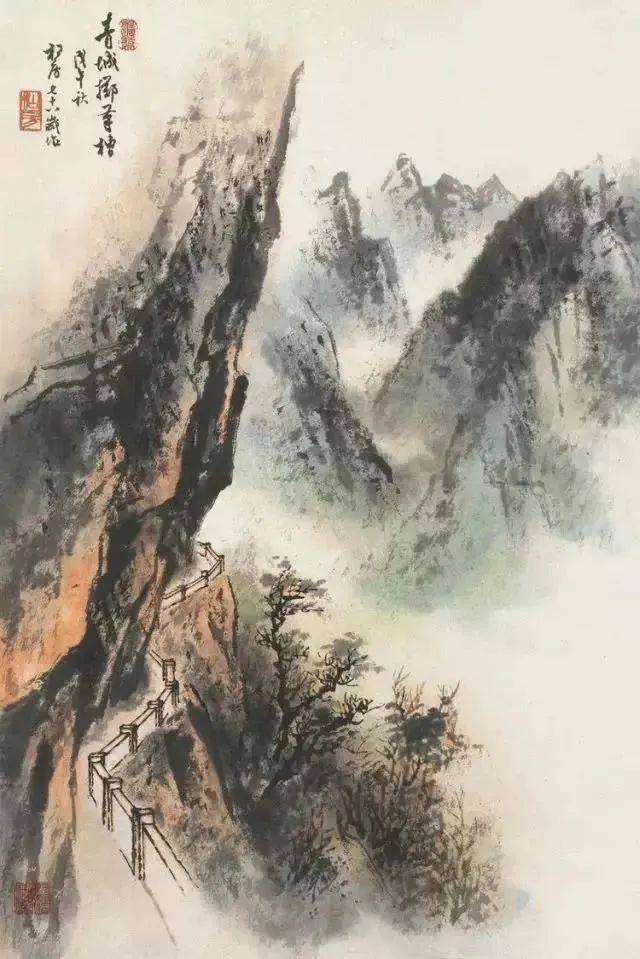 关松房的山水画，气势十足！ 名人名家 第12张