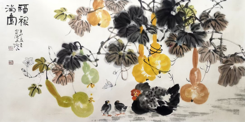 画坛花鸟巨匠——李陈良：丹青破界处见千年文脉 名人名家 第7张