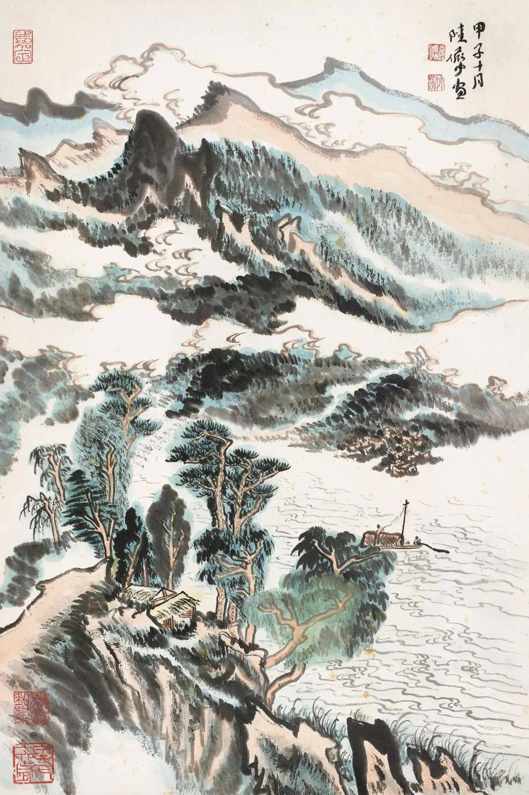 陆俨少：黄宾虹作画从大到小，我是从小到大 名人名家 第3张