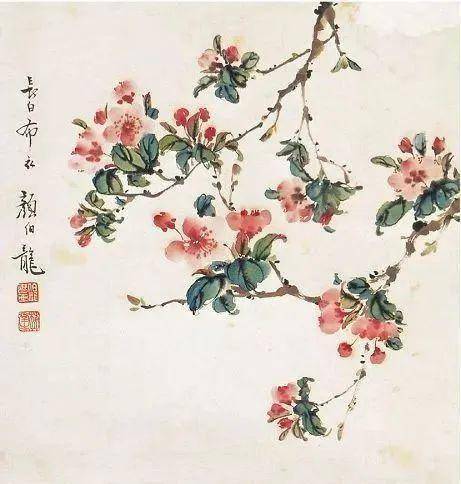 颜伯龙花鸟画艺术：工写交融下的自然之美与情感共鸣 名人名家 第99张