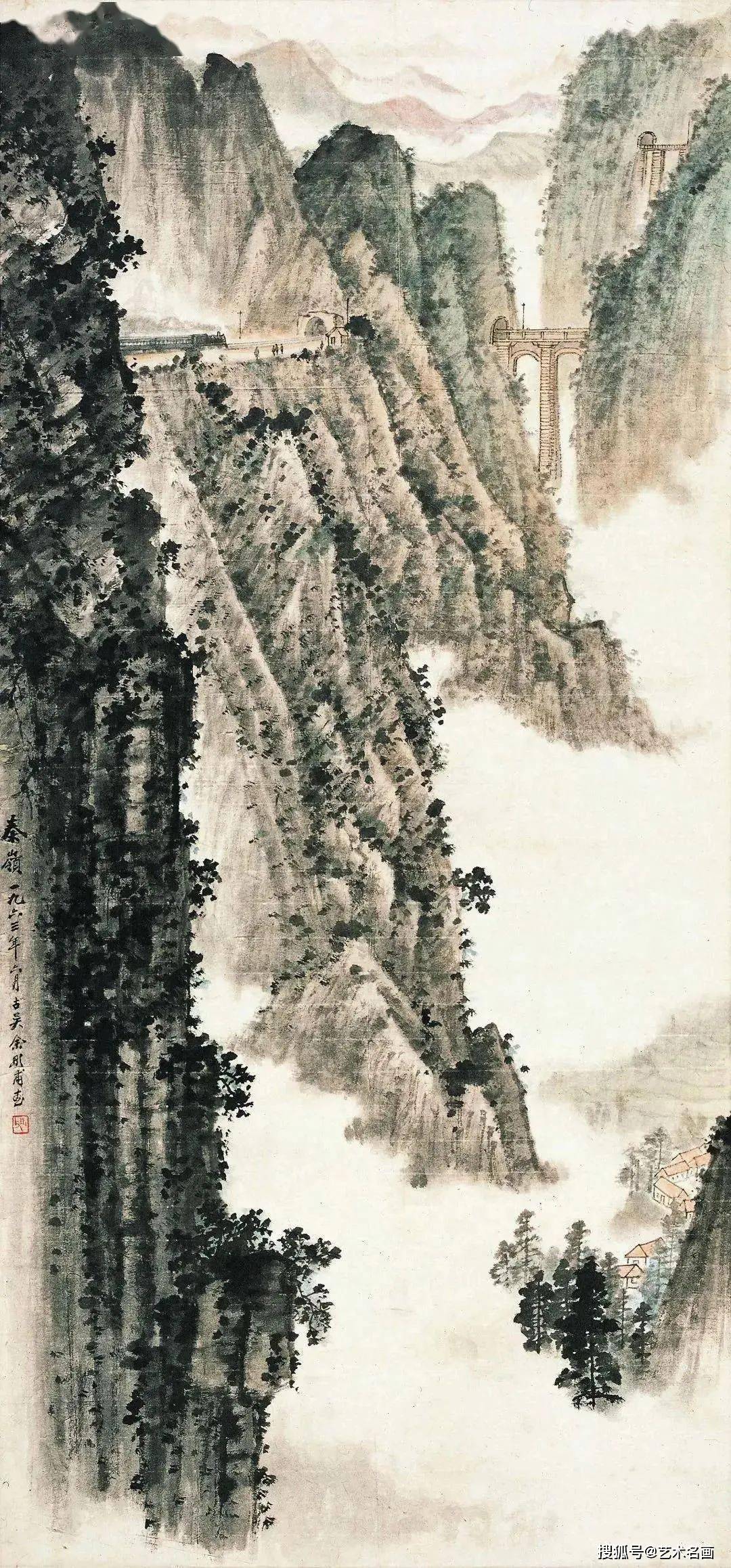 著名山水画家余彤甫作品欣赏! 名人名家 第12张