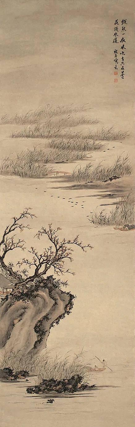 清代顾鹤庆山水画︱笔墨清逸，尽显文人情怀 名人名家 第2张