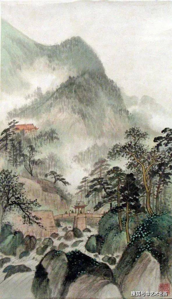 著名山水画家余彤甫作品欣赏! 名人名家 第18张