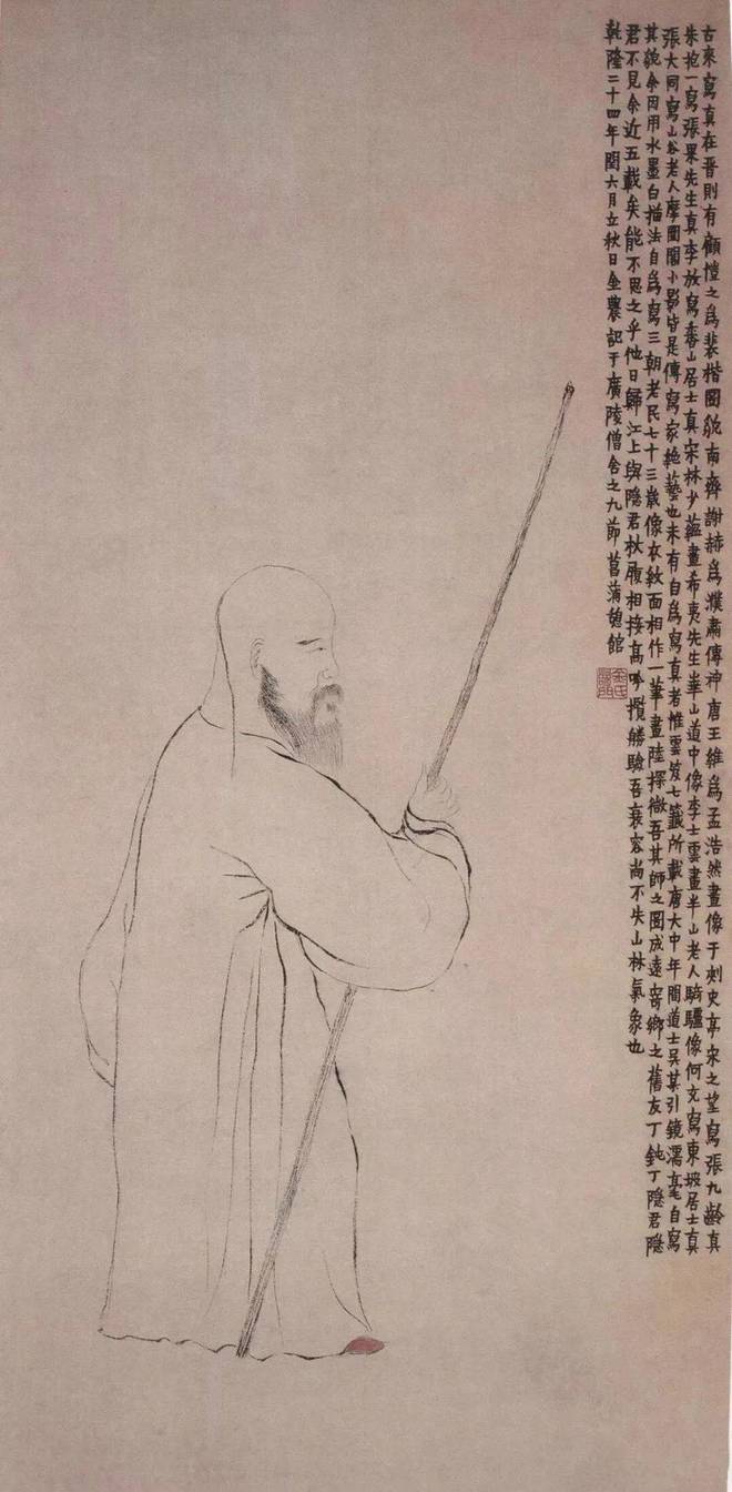 清代画家金农的小品人物画,好童真 名人名家 第1张