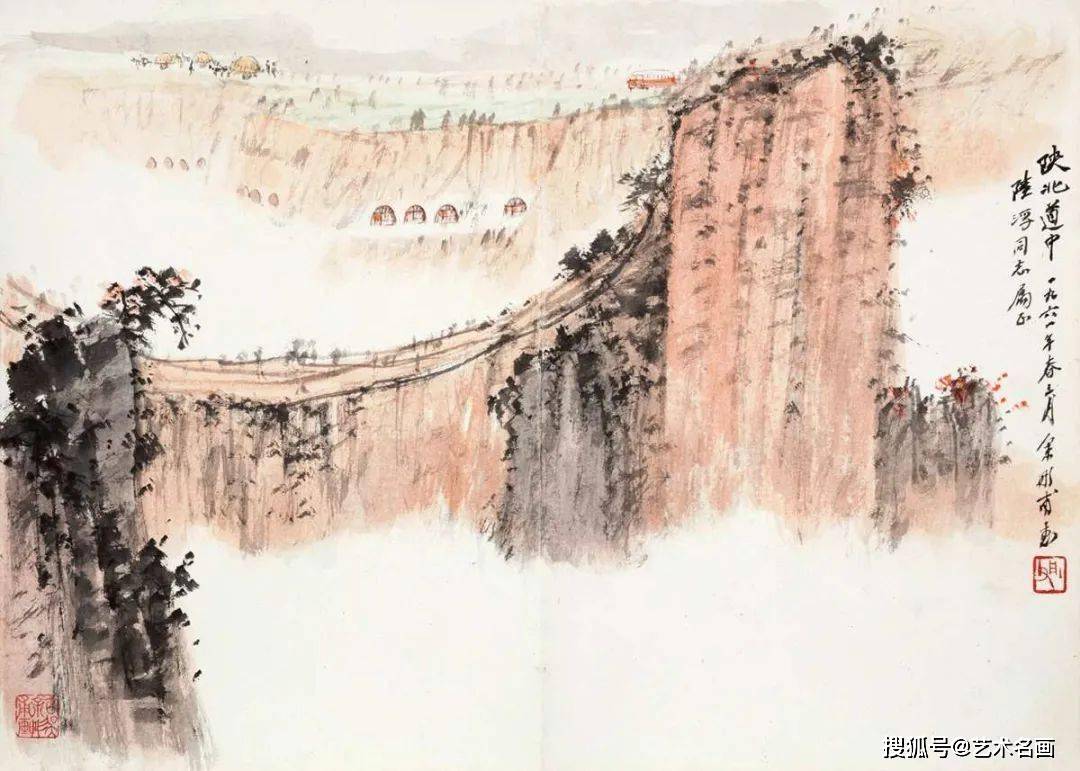 著名山水画家余彤甫作品欣赏! 名人名家 第11张