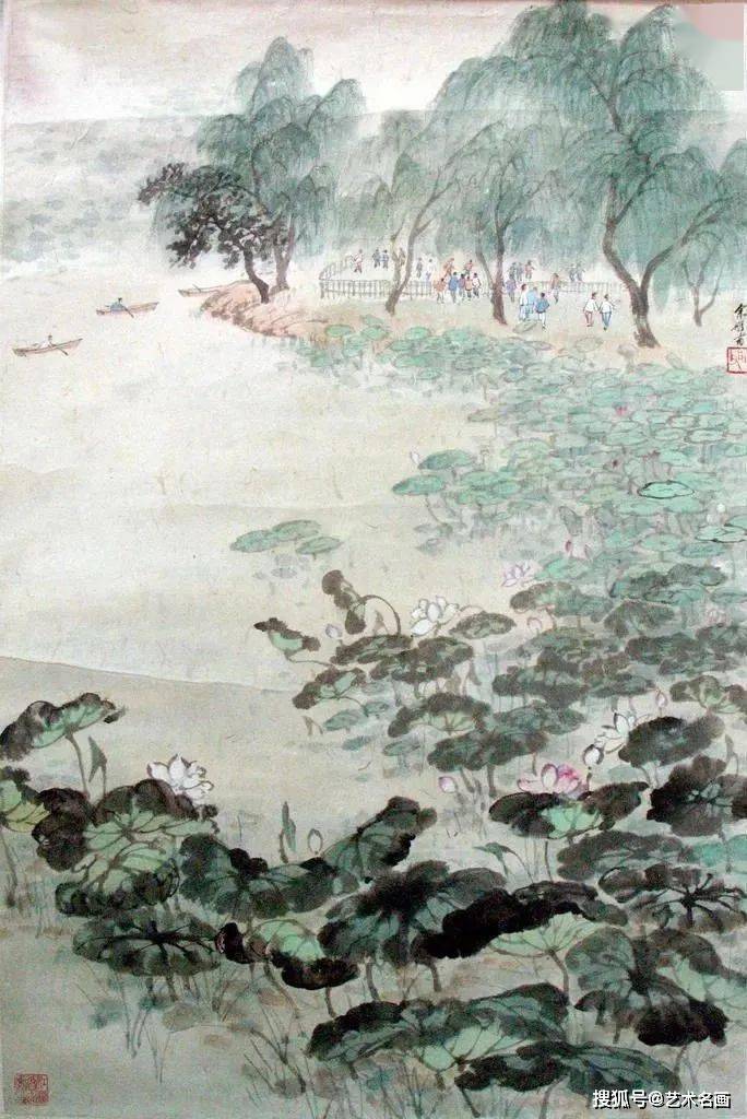 著名山水画家余彤甫作品欣赏! 名人名家 第21张