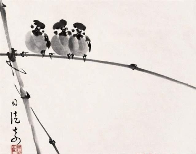 岭南画派大家司徒奇精品花鸟画作品欣赏 名人名家 第23张