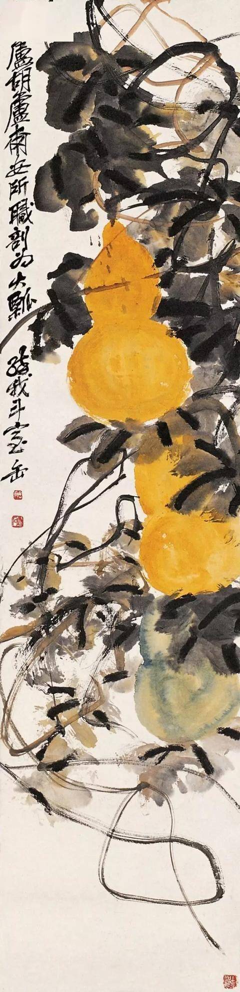 吴昌硕的线条，有种让人着迷的魔力 名人名家 第1张