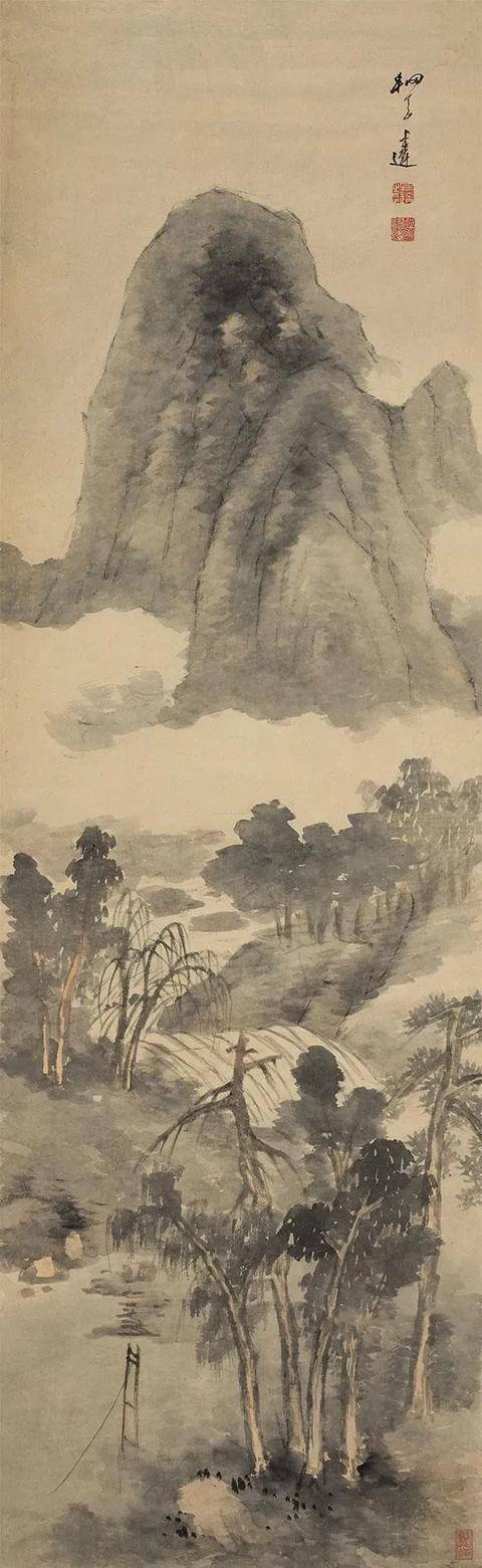 万上遴的山水画，雅韵 名人名家 第7张