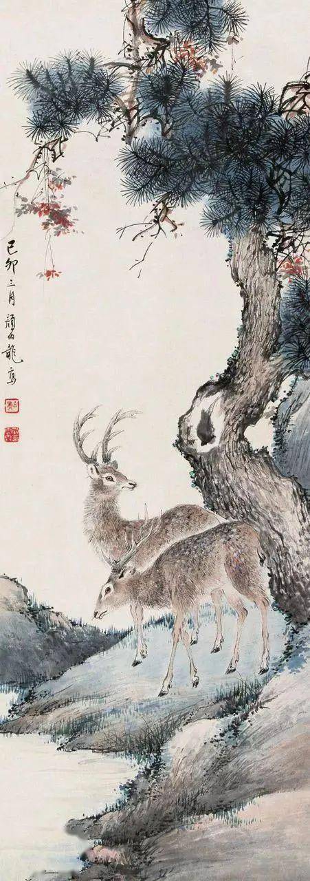 颜伯龙花鸟画艺术：工写交融下的自然之美与情感共鸣 名人名家 第45张