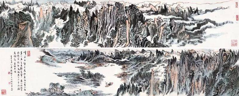 陆俨少写黄山，睥睨王侯五百年！ 名人名家 第29张