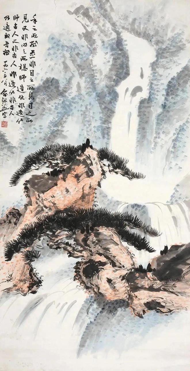 俞剑华山水画，笔墨苍劲，意境悠远 名人名家 第17张