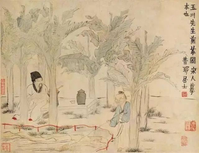 清代画家金农的小品人物画,好童真 名人名家 第14张