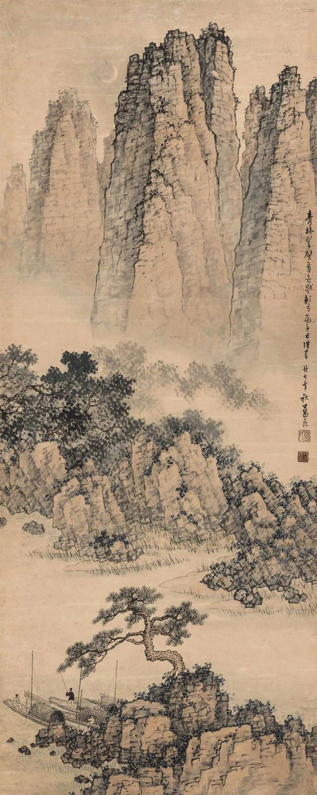 黎葛民的山水，大气磅礴 名人名家 第14张