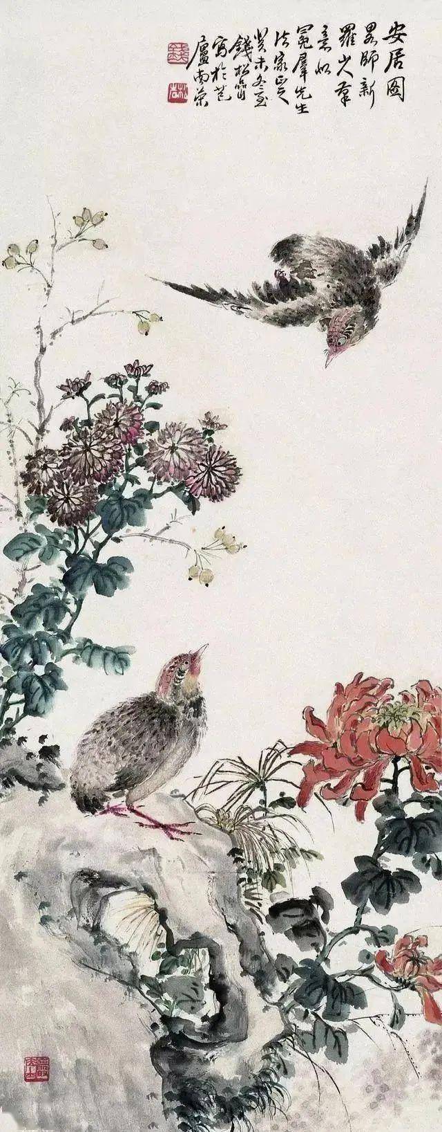 钱松喦的花鸟画，别有情趣！ 名人名家 第15张