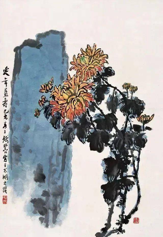 钱松喦的花鸟画，别有情趣！ 名人名家 第13张