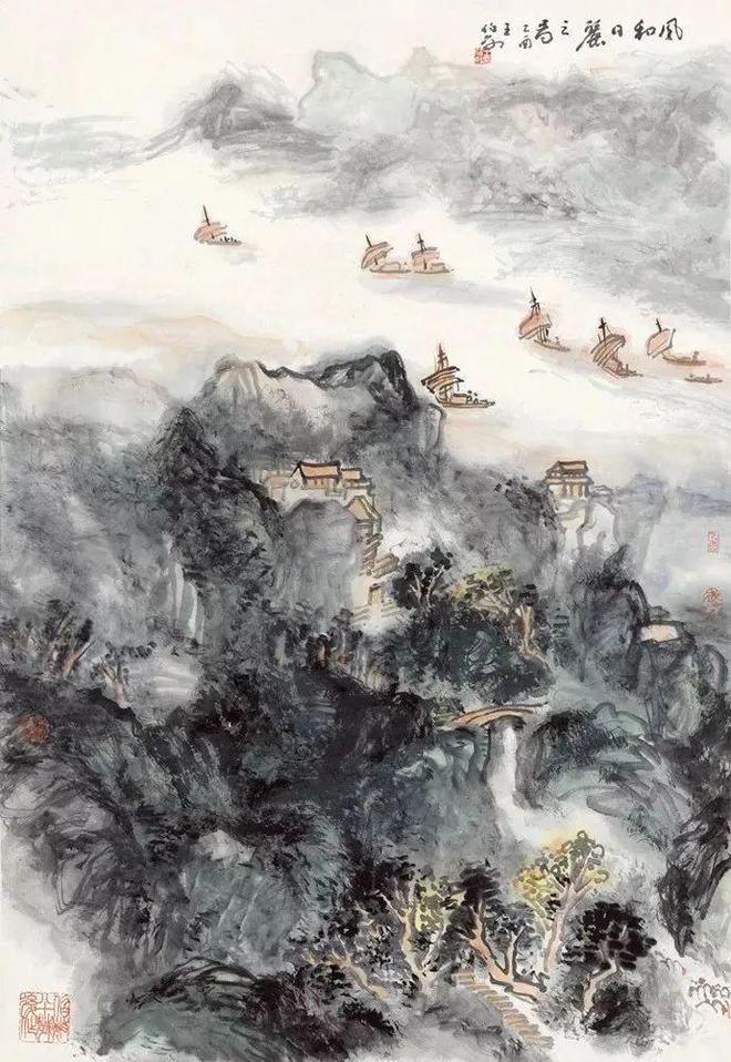 王伯敏画画：一山一云，一树百叶，都大气磅礴 名人名家 第38张