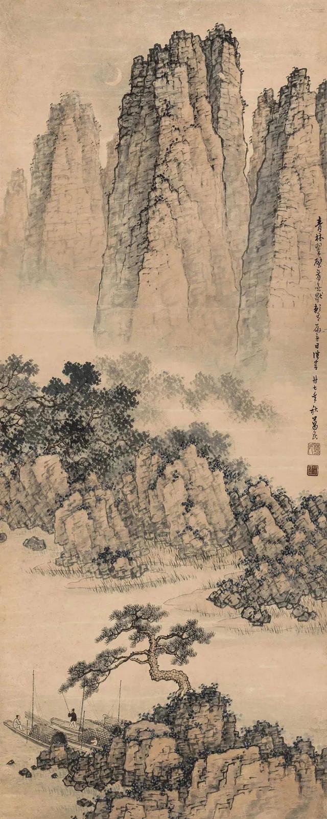 黎葛民的山水，大气磅礴 名人名家 第5张