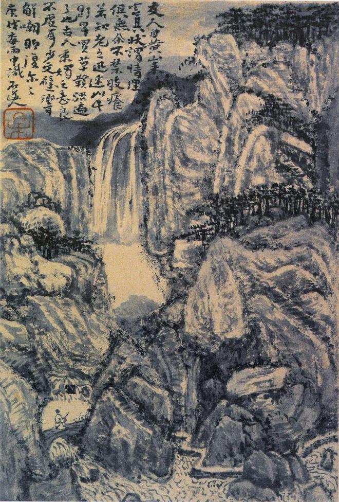 髡 残:一个画僧的山水，苍茫深邃 名人名家 第5张