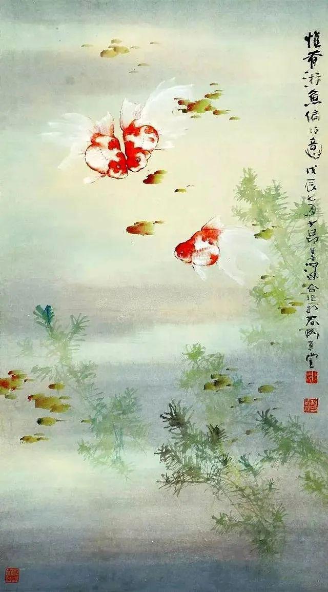 花鸟大师赵少昂，画鱼也精彩 名人名家 第10张