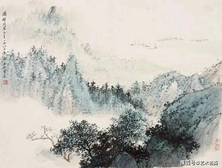 著名山水画家余彤甫作品欣赏! 名人名家 第10张