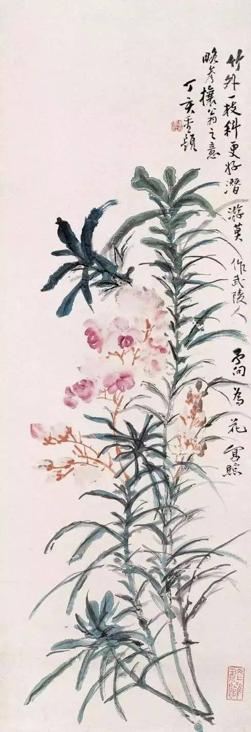 黄宾虹花鸟，比山水还好！ 名人名家 第2张