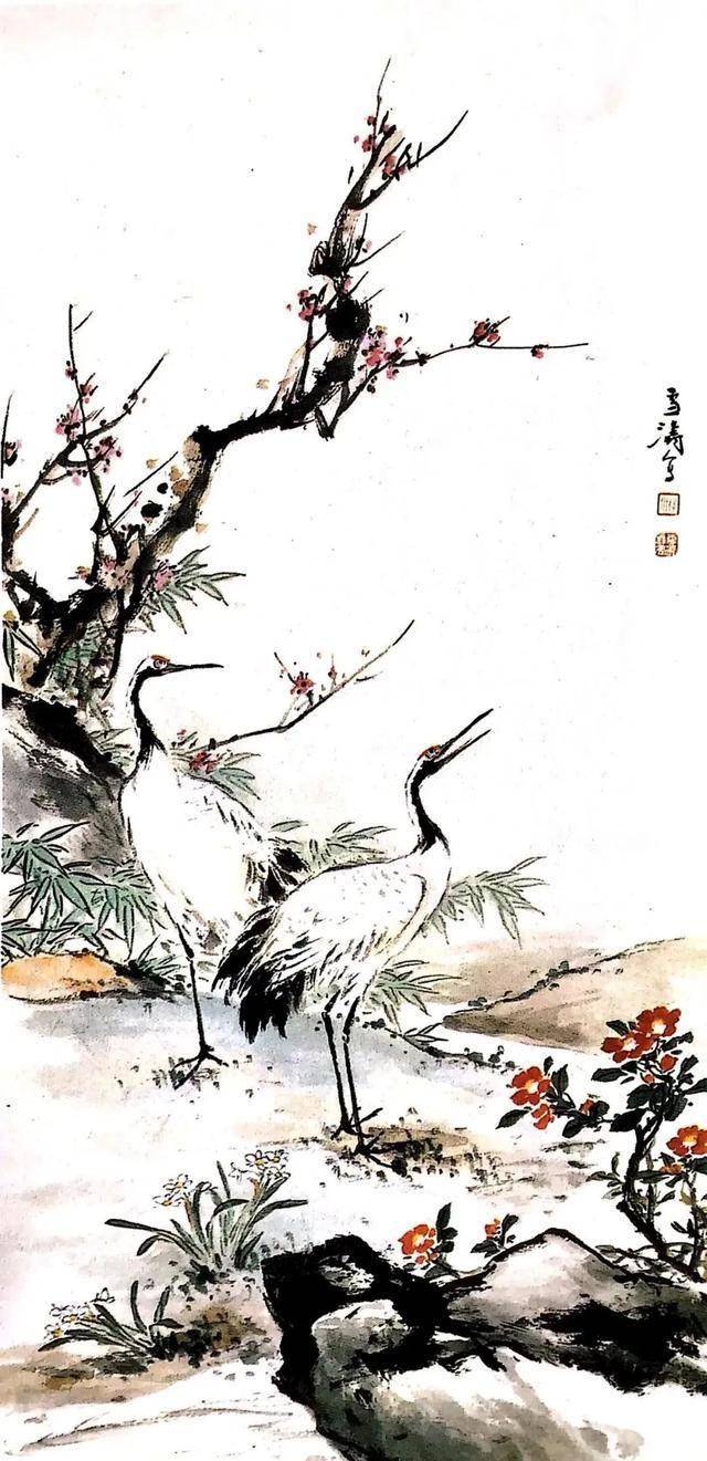 王雪涛写鹤，简简几笔，生动鲜活 名人名家 第14张
