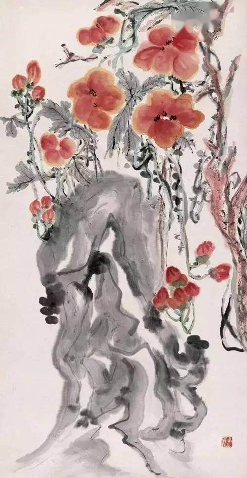 黄宾虹花鸟，比山水还好！ 名人名家 第3张