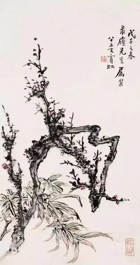 黄宾虹花鸟，比山水还好！ 名人名家 第7张