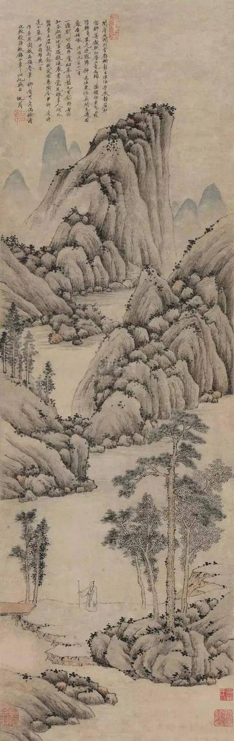 沈周山水画：明代文人画风的典范 名人名家 第50张
