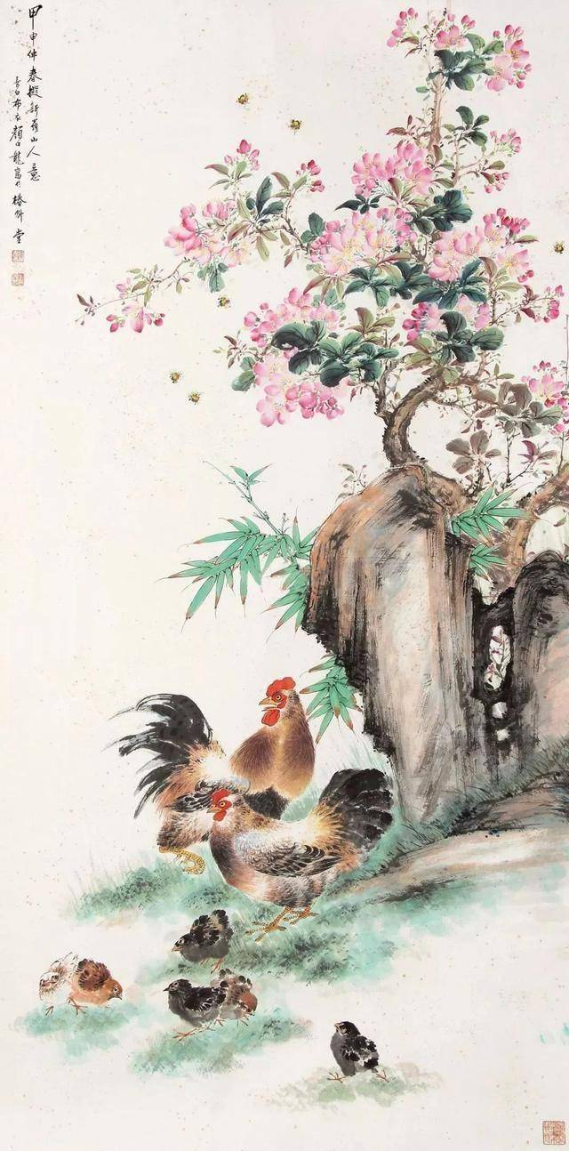颜伯龙花鸟画艺术：工写交融下的自然之美与情感共鸣 名人名家 第78张