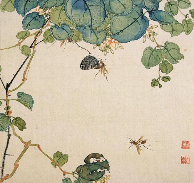 独参造化溯渊源——晚清居巢、居廉的绘画艺术 名人名家 第8张