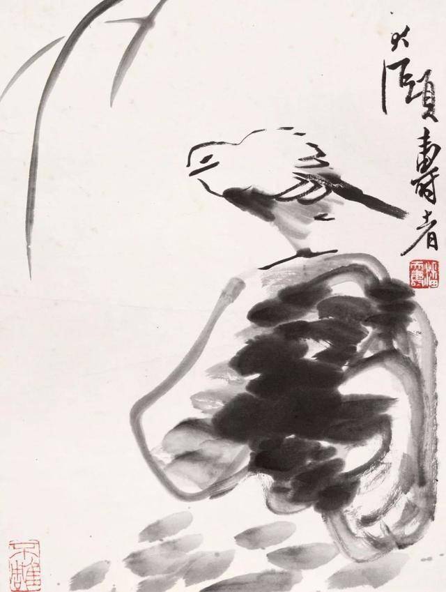 八大山人花鸟：面貌独特，笔墨取胜！ 名人名家 第9张