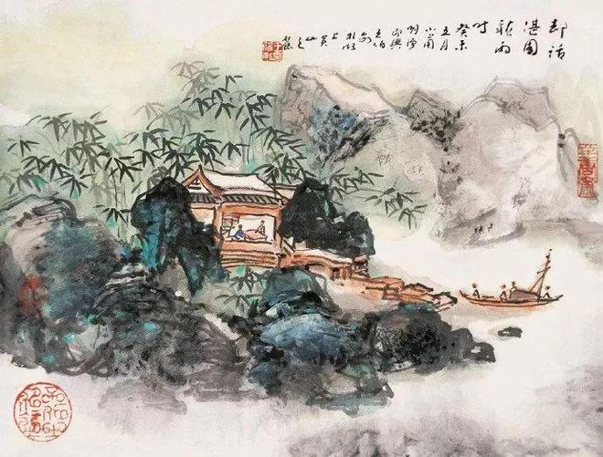 王伯敏画画：一山一云，一树百叶，都大气磅礴 名人名家 第52张