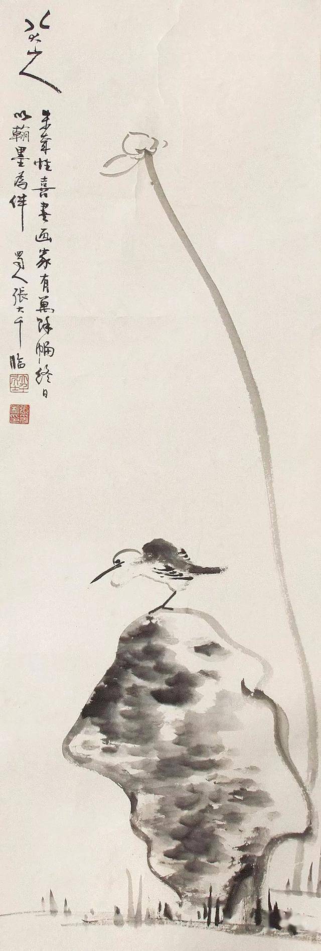 八大山人花鸟：面貌独特，笔墨取胜！ 名人名家 第7张