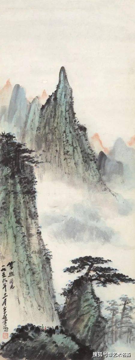 著名山水画家余彤甫作品欣赏! 名人名家 第2张