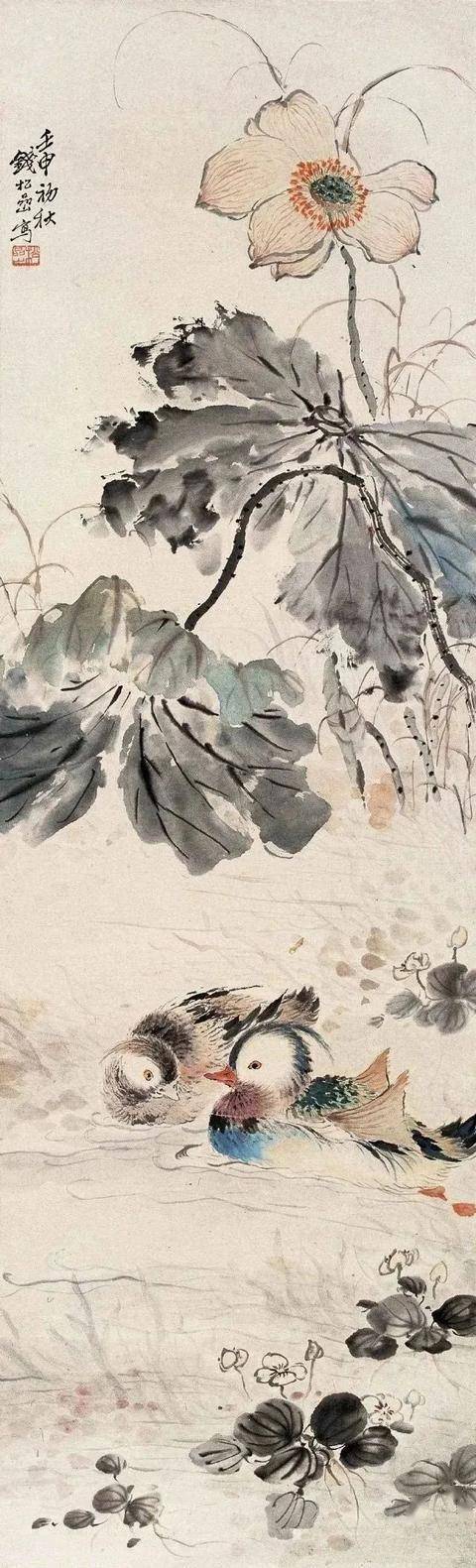 钱松喦的花鸟画，别有情趣！ 名人名家 第8张