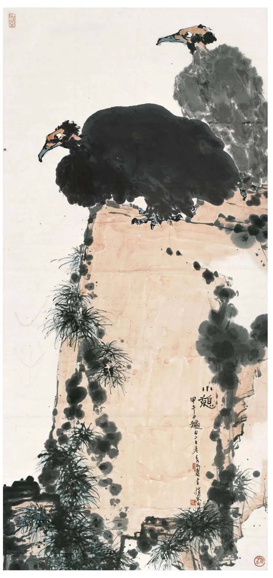 潘天寿：中国画离不开形与色 名人名家 第8张